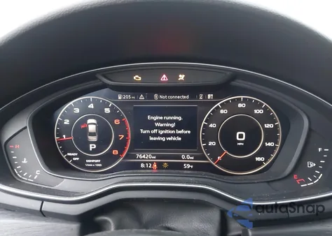 2017 Audi A4 2.0T Season Of Audi Ultra Premium from USA, damaged, VIN WAUKMAF4XHN053555